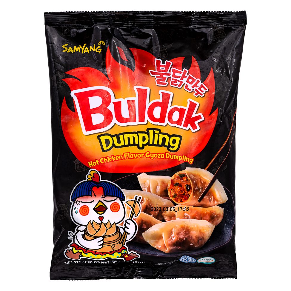 Samyang Buldak Dumpling Hot Chicken 12x600G - Soju - Korean Fried ...