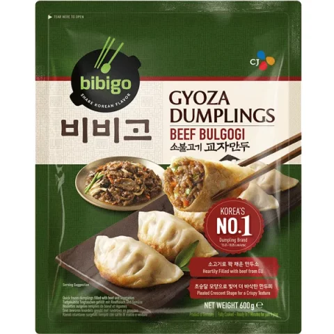 Beef Bulgogi Gyoza Dumpling Mandu 12x600g