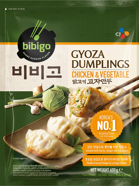 BIBIGO Gyoza Dumpling Chicken 12x600
