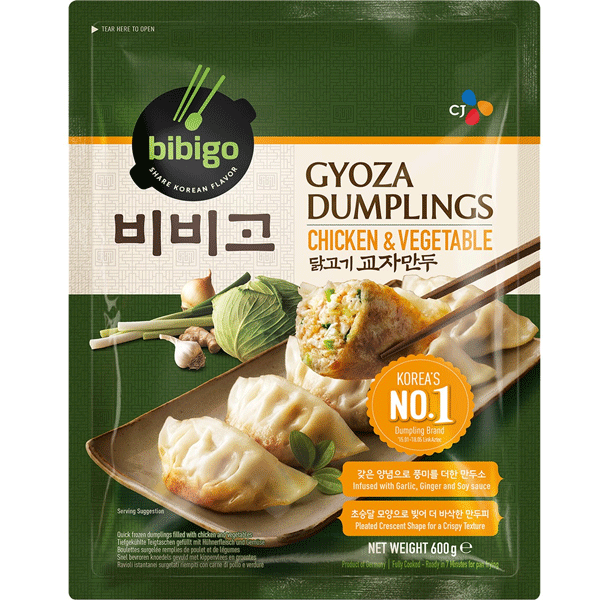 BIBIGO Gyoza Dumpling Chicken 12x600